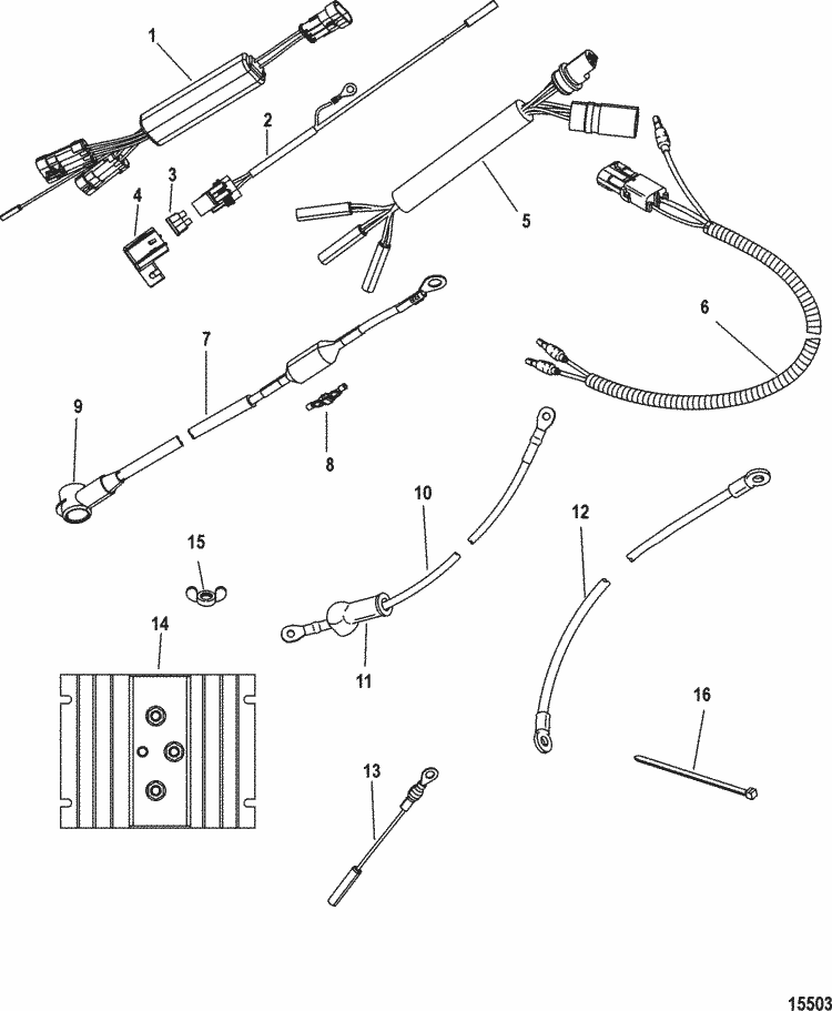 Mercury Marine Steering Systems & Components Kicker Power Steer Kit