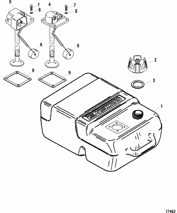 Mercury Marine Fuel / Oil Tanks, Lines, Filter Kits & Corrosion Fuel