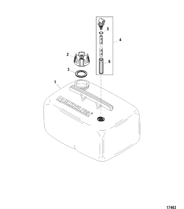 Mercury Marine Fuel / Oil Tanks, Lines, Filter Kits & Corrosion Fuel