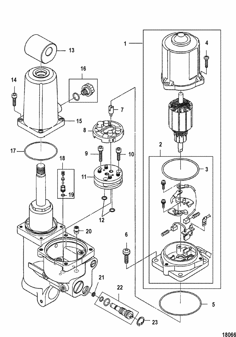 Engine section