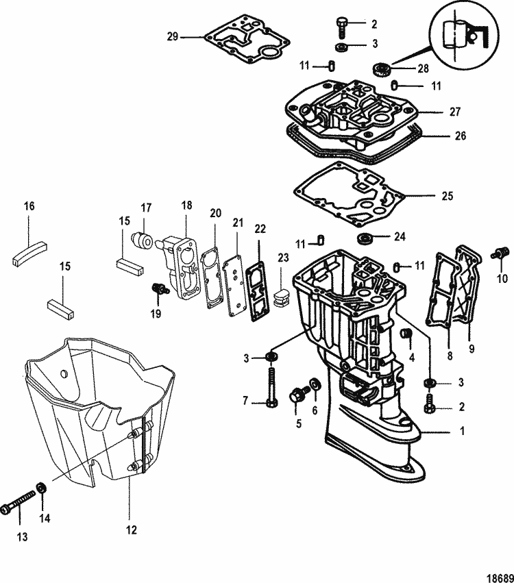 Engine section