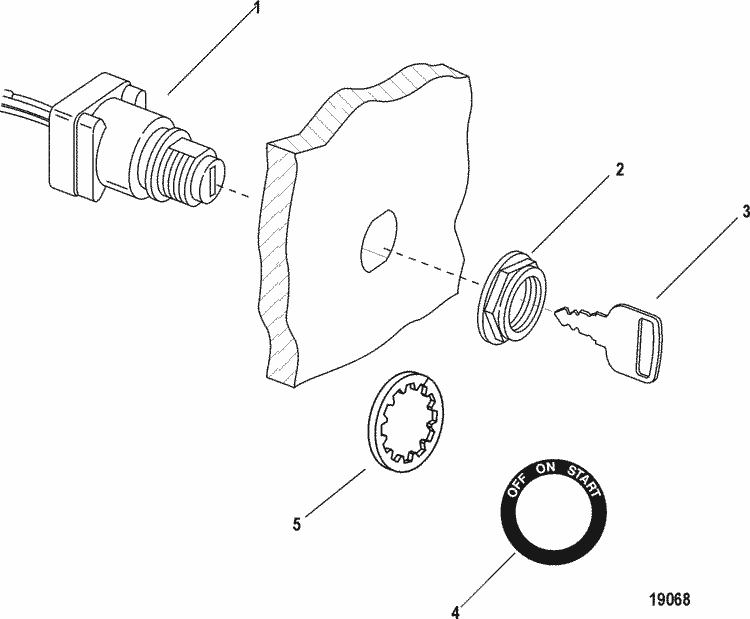 QUICKSILVER 897716832 KEY SET 2