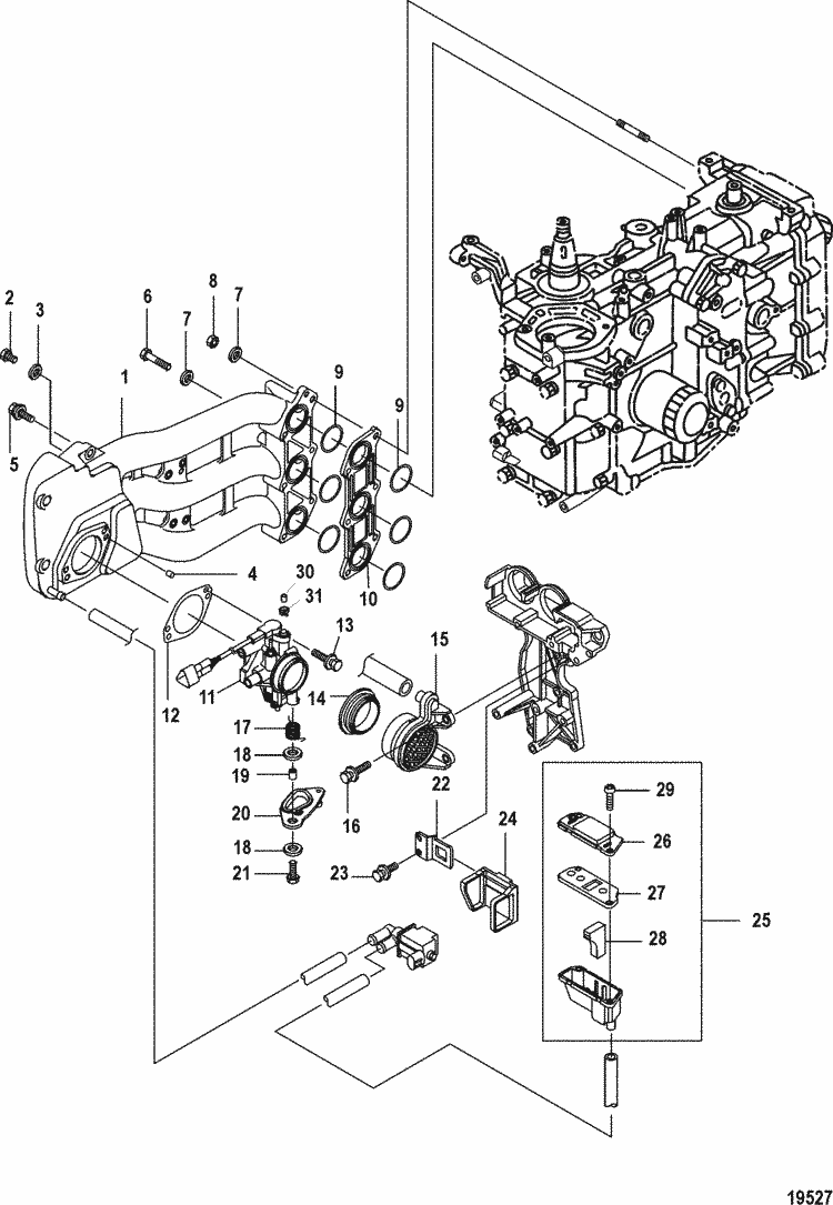 Engine section