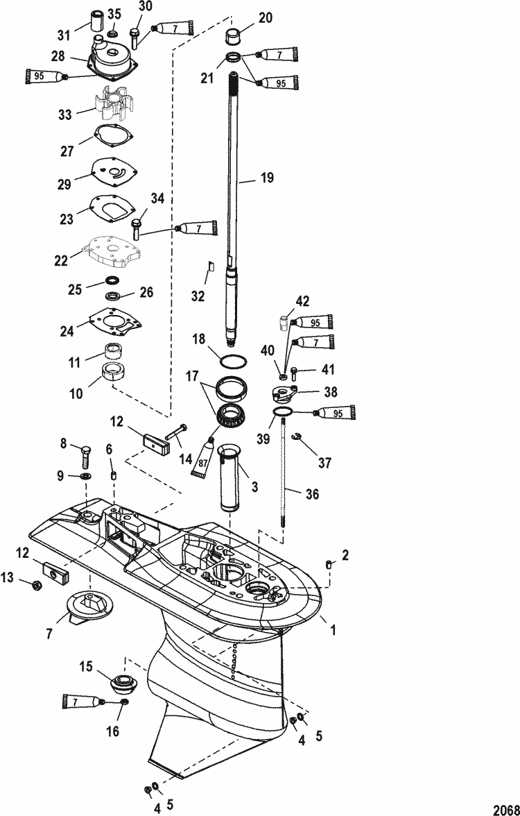 Mercury Outboard Fuel Mixture Chart