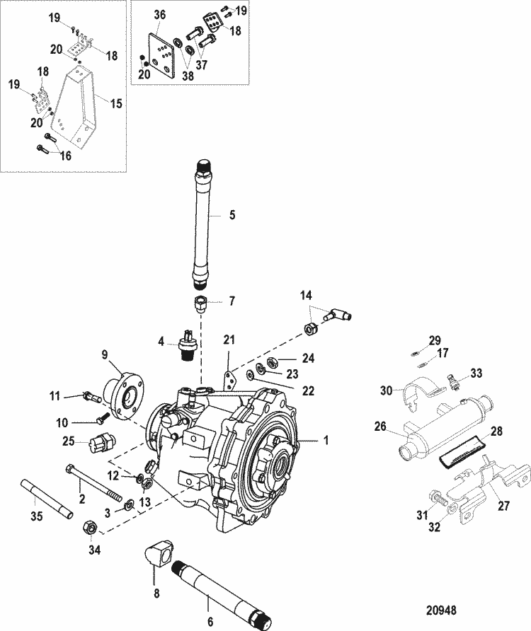 Borg Warner Transmission Parts >> Mercruiser Scorpion 377 Transmission Related Parts Borg Warner Borg Warner Transmission Parts >> Mercruiser Scorpion 377 Transmission Related Parts Borg Warner