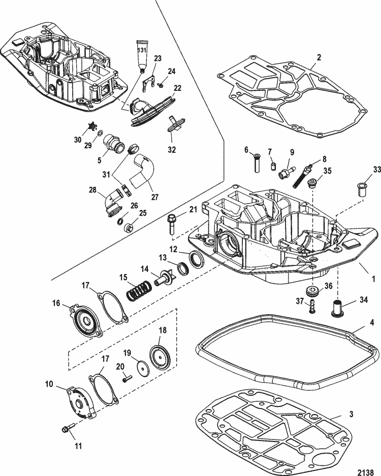 Engine section