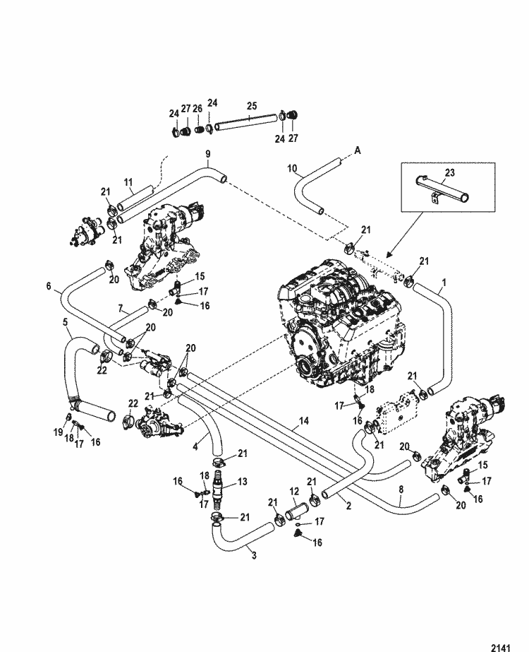 Mercruiser 4 3l Engine Diagram Auto Wiring Diagrams Performance