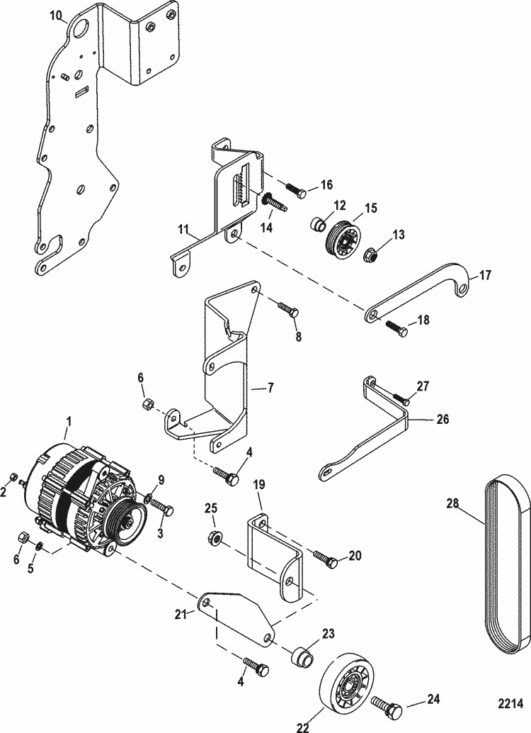 Mercruiser 5 7 Alternator Wiring Diagram