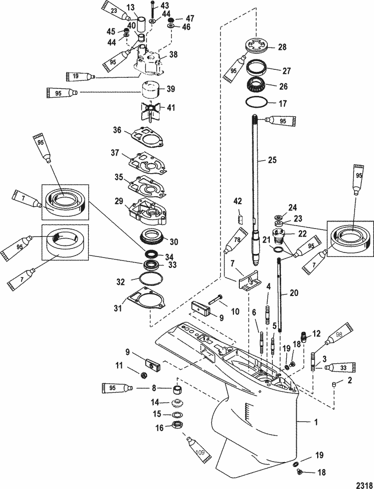 Parts For Mercury Outboard Engine