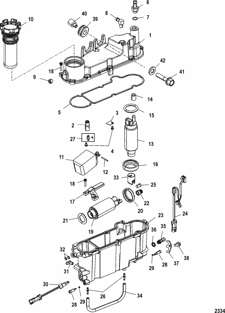 New Mercury Mercruiser Quicksilver OEM Part # 1395-9643 SCREW ASSY