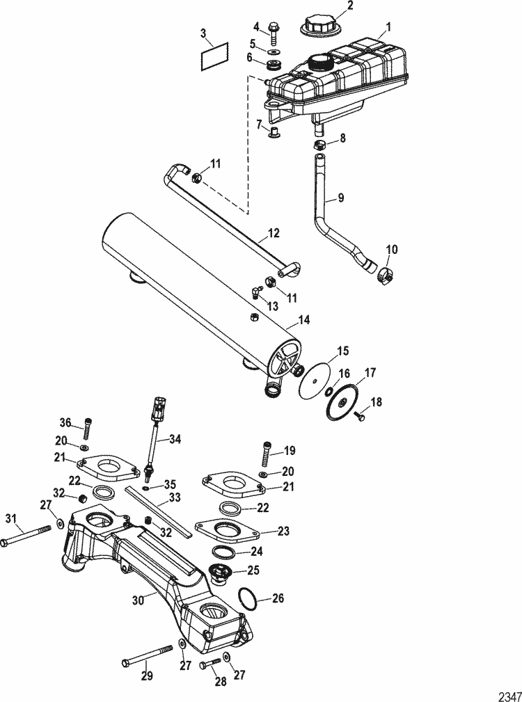 diagram of 525 efi mercury racing sterndrive 0m953620 thru 0m956326 Freestyle Engine Diagram mercruiser race engine \u0026 drive 525 efi closed cooling system diagram of 525 efi mercury racing sterndrive 0m953620 thru 0m956326