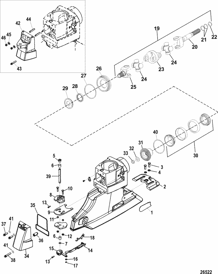 Engine section