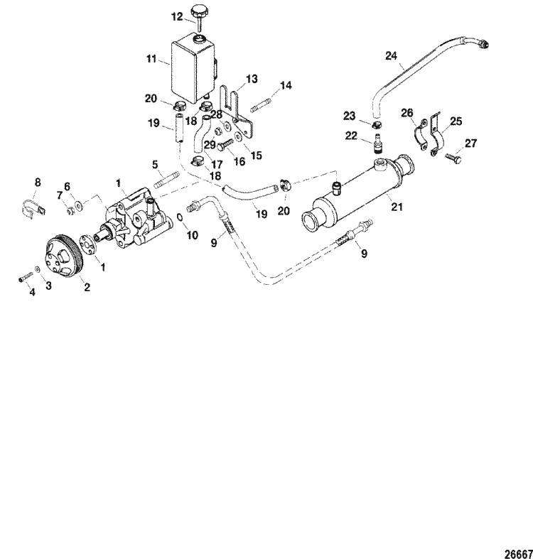 MerCruiser Race Engine & Drive 575 SCi Powerassisted Steering
