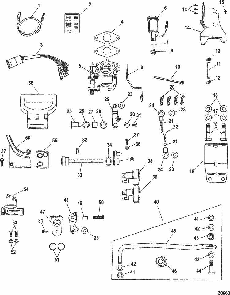 Mercury Marine Remote Controls Amp Components Conversion Kit Mercury Marine Remote Controls Amp Components Conversion Kit