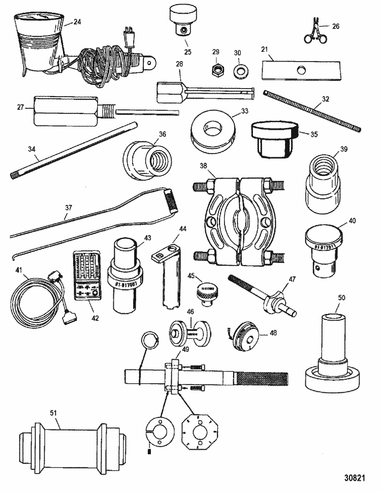 New Mercury Mercruiser Quicksilver OEM Part # FT2997 COMPRESSOR-RING