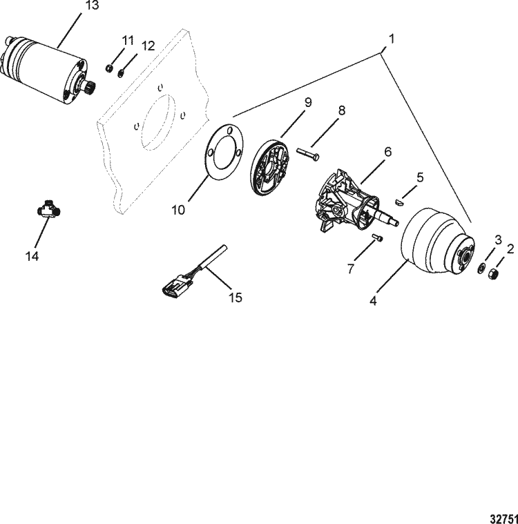 Mercury Marine Steering Systems & Components Steering Helm Kit Tilt