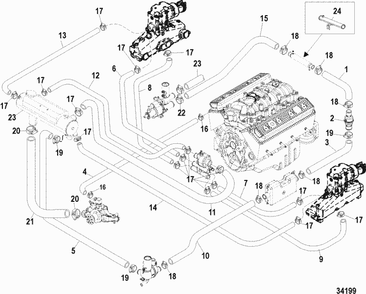 Mercruiser 5.0 Mpi  -  6