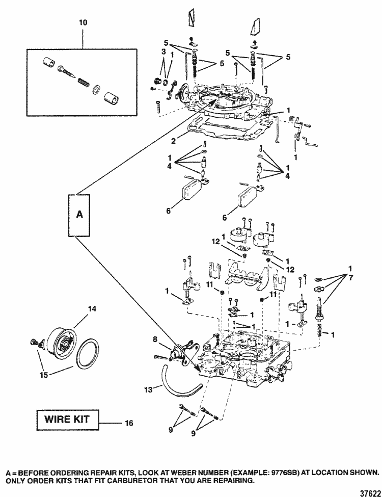 MerCruiser 454 Mag. Bravo (Gen. V) GM 454 V-8 1992-1994 ... poulan chainsaw parts diagram wiring 