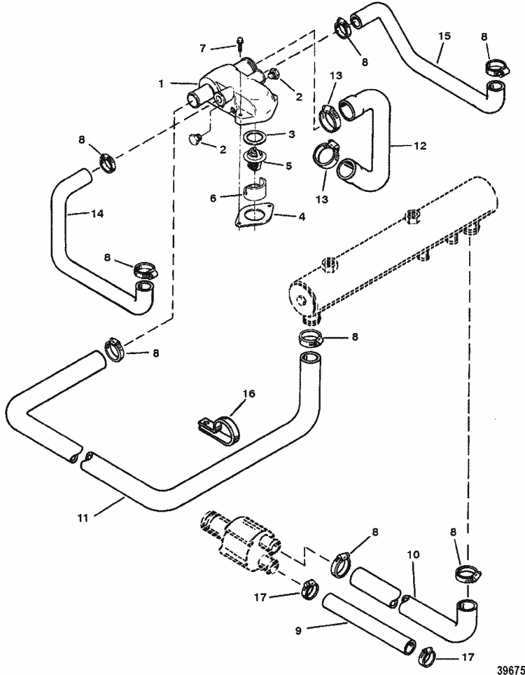 MerCruiser 502 EFI (Gen. V) GM 502 V-8 1993-1995 ... mercruiser engine block diagrams 
