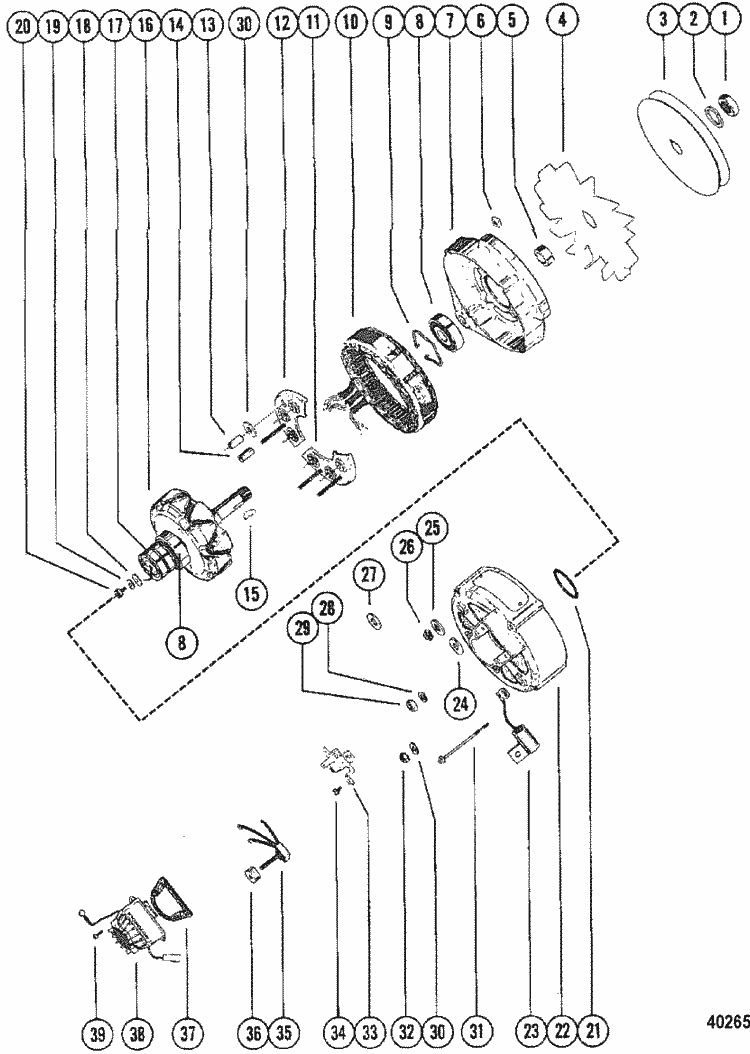Engine section