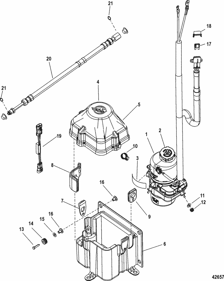 Mercury Marine Steering Systems & Components Pump Kit Power Steering