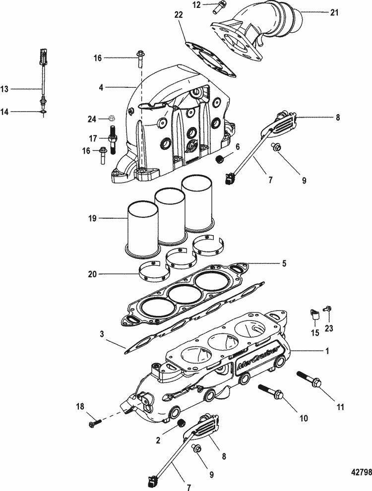 [DIAGRAM] 3 0 Mercruiser Engine Parts Diagram