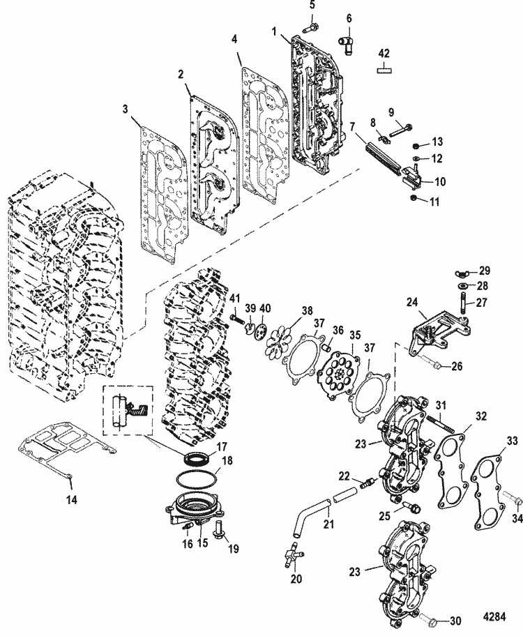 Engine section