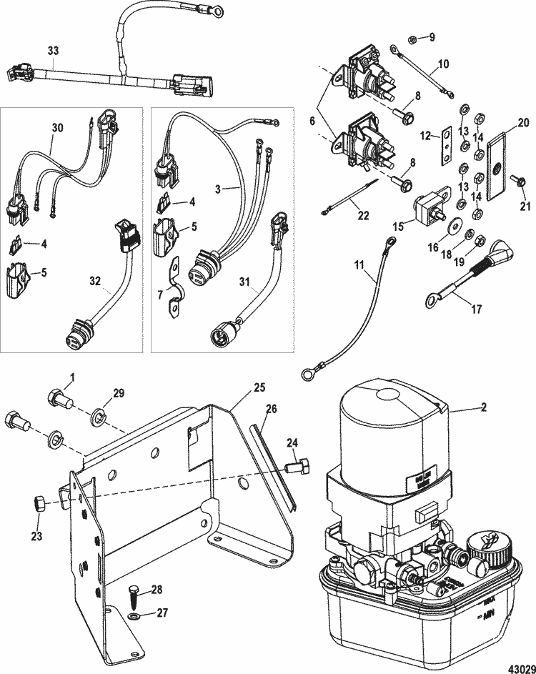 thumbnail image 2 of RAREELECTRICAL New Trim Pump Reservoir Compatible With Mercury Oildyne Late Model Rsv02 M533 99Mis-101, Reservoirs - Canada 2 of 13