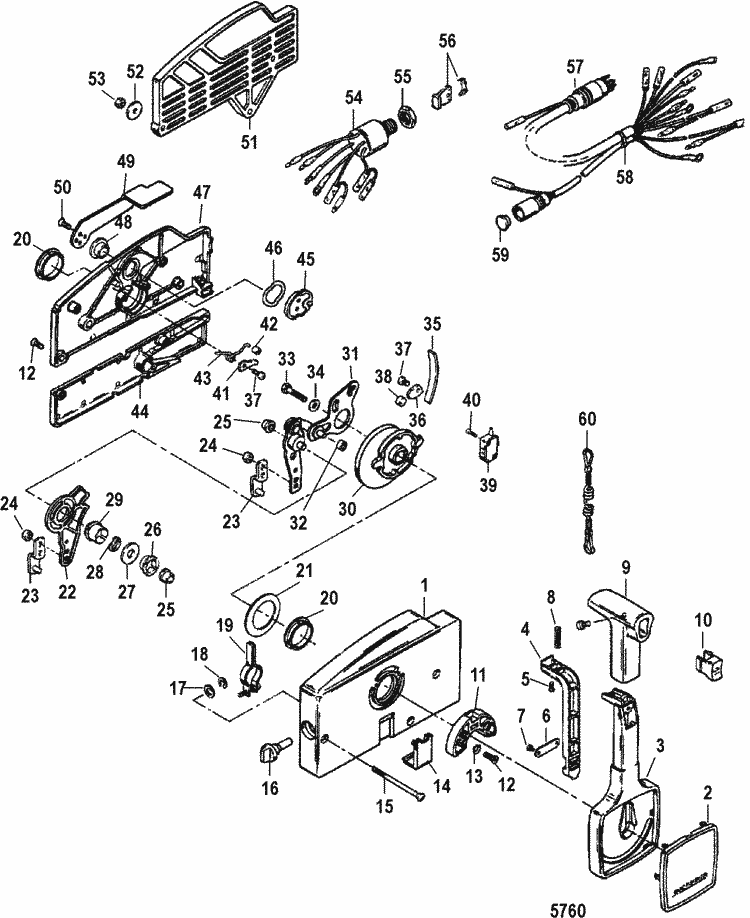 Mercury Marine 30 HP (2 Cylinder) (International) Remote ... johnson controls wiring diagram 