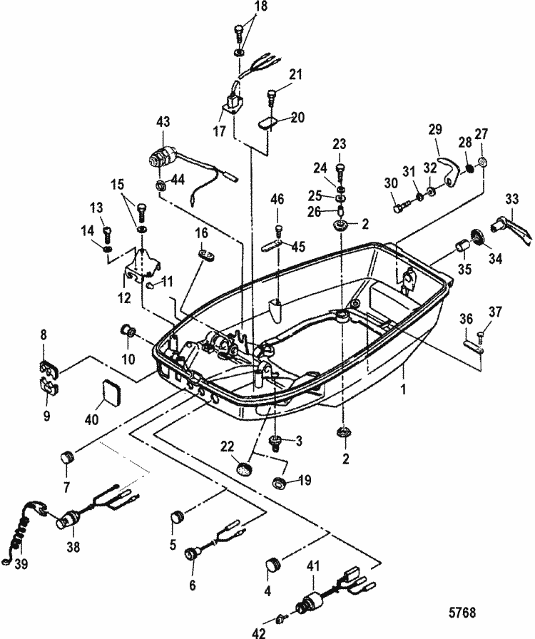 Engine section