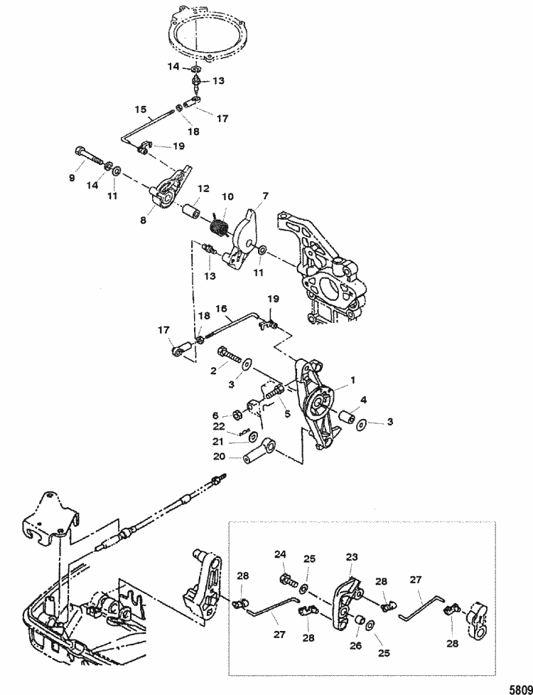 Engine section