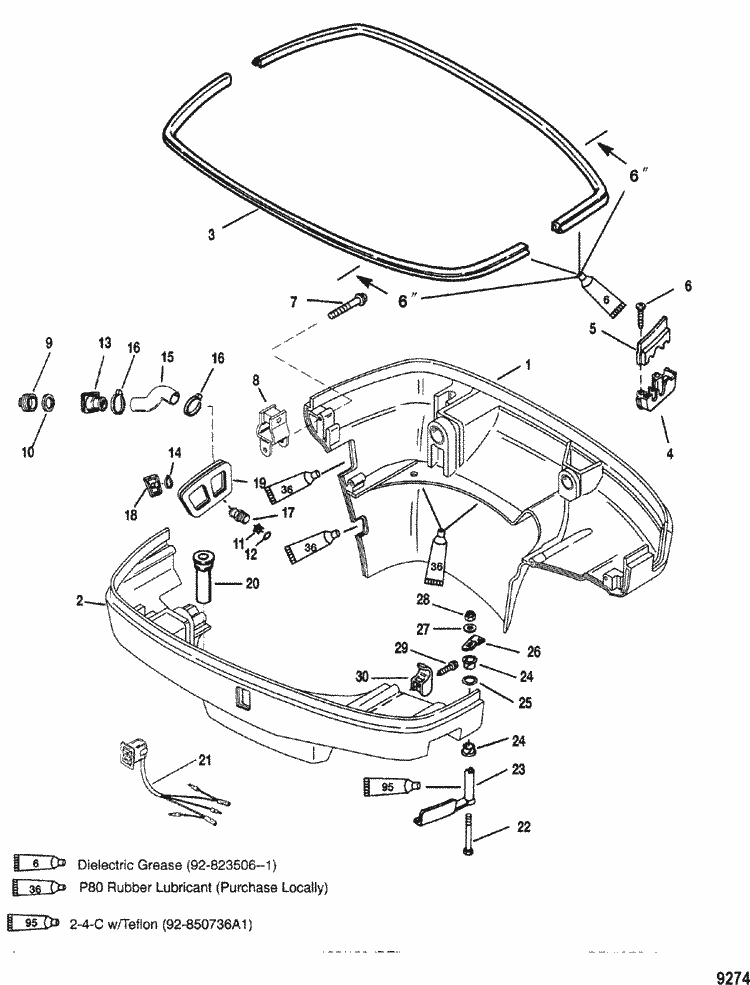 Engine section