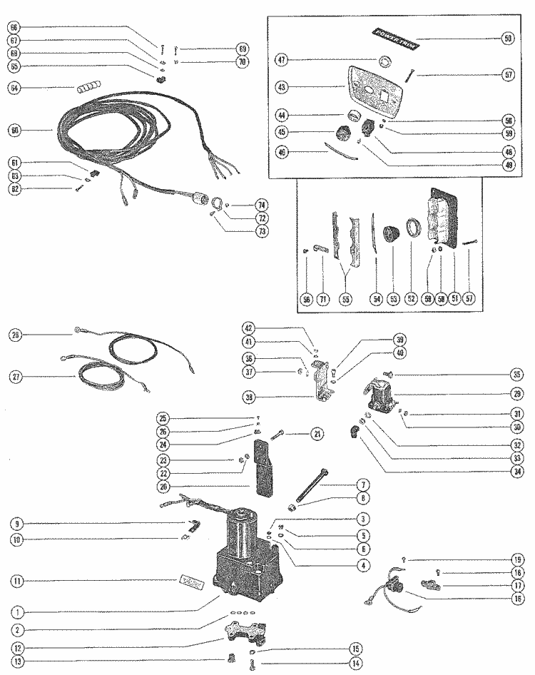 Mercruiser Trim Motor Wiring Diagram - Wiring Diagram Schemas