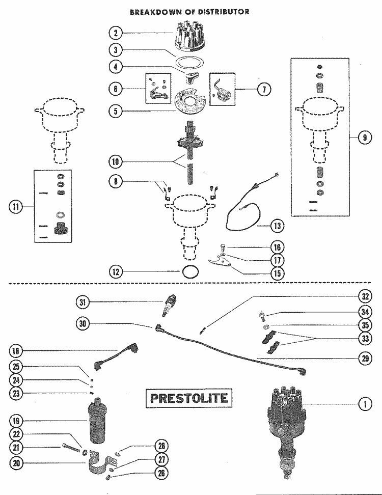 Prestolite distributor ford 351 #7