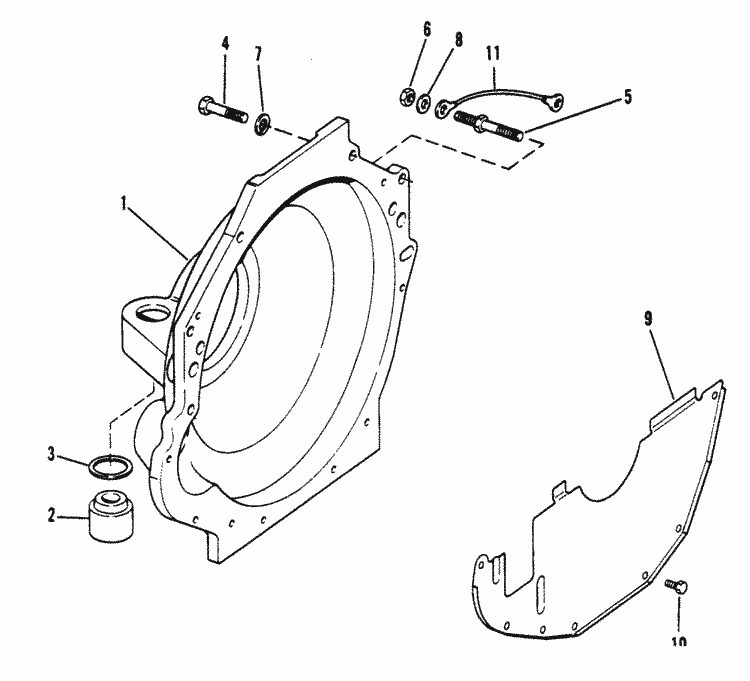 MerCruiser 454 Mag. Bravo (Gen. V) GM 454 V-8 1995-1996 Flywheel