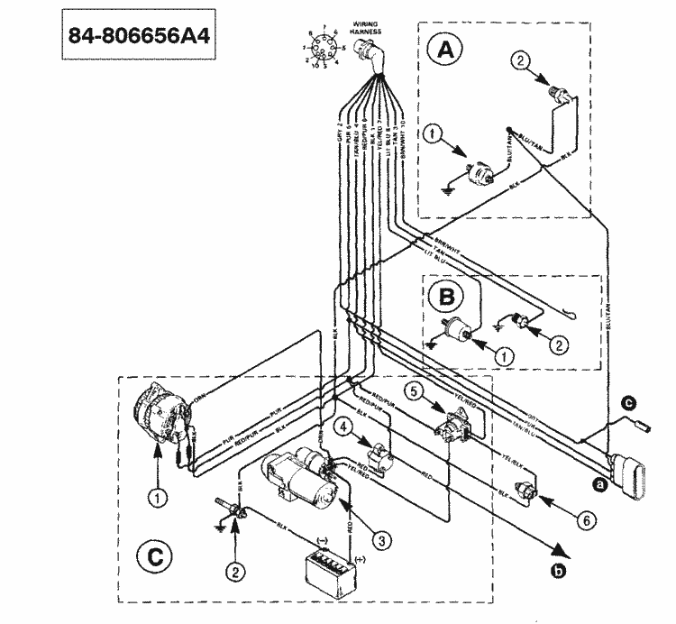 350 Tpi Injection Wiring Harnes