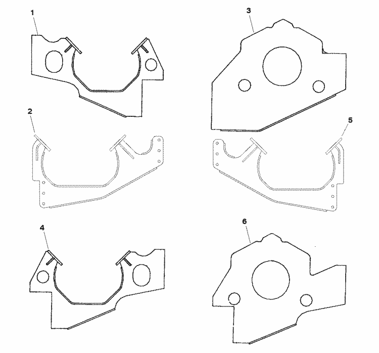 MerCruiser Race Engine & Drive 500 (Gen. VI) GM 502 V8 19971998 Mount