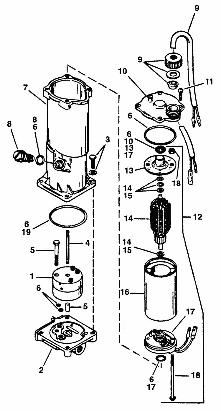 Force Force Trim U0026 Tilt 35 Motor