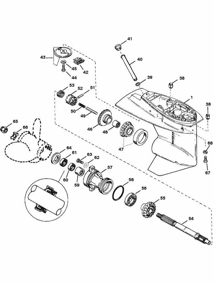 New Mercury Mercruiser Quicksilver OEM Part # 25-815460 O RING