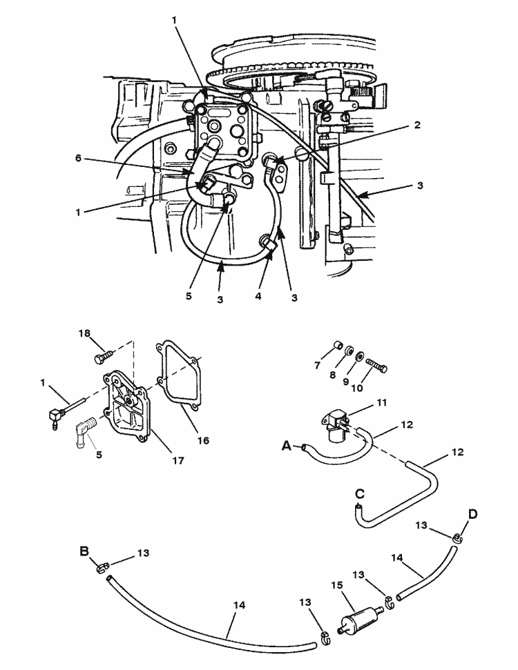 Engine section