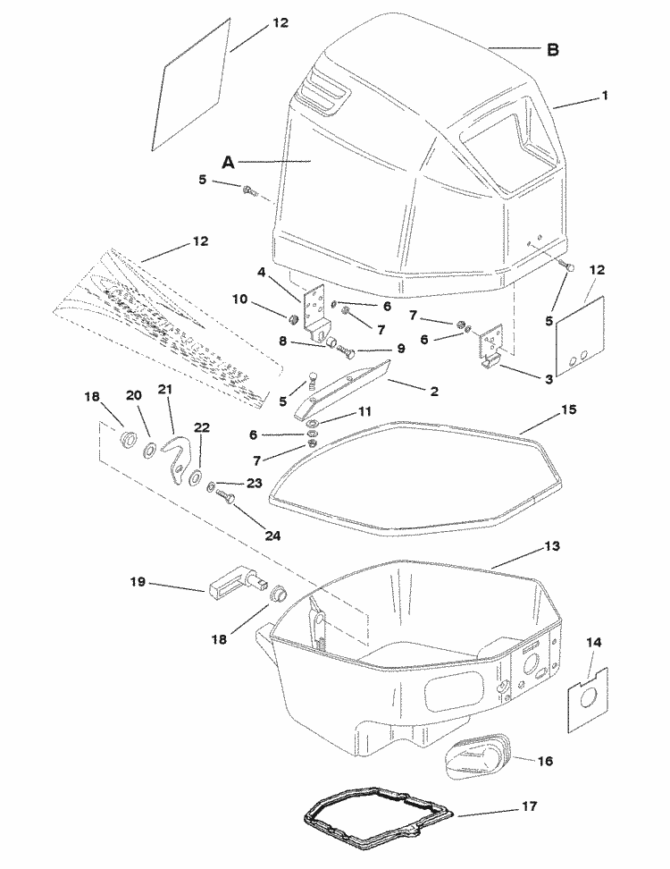 Engine section