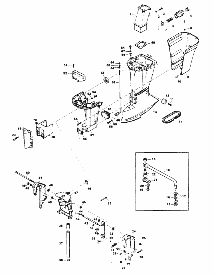 Engine section
