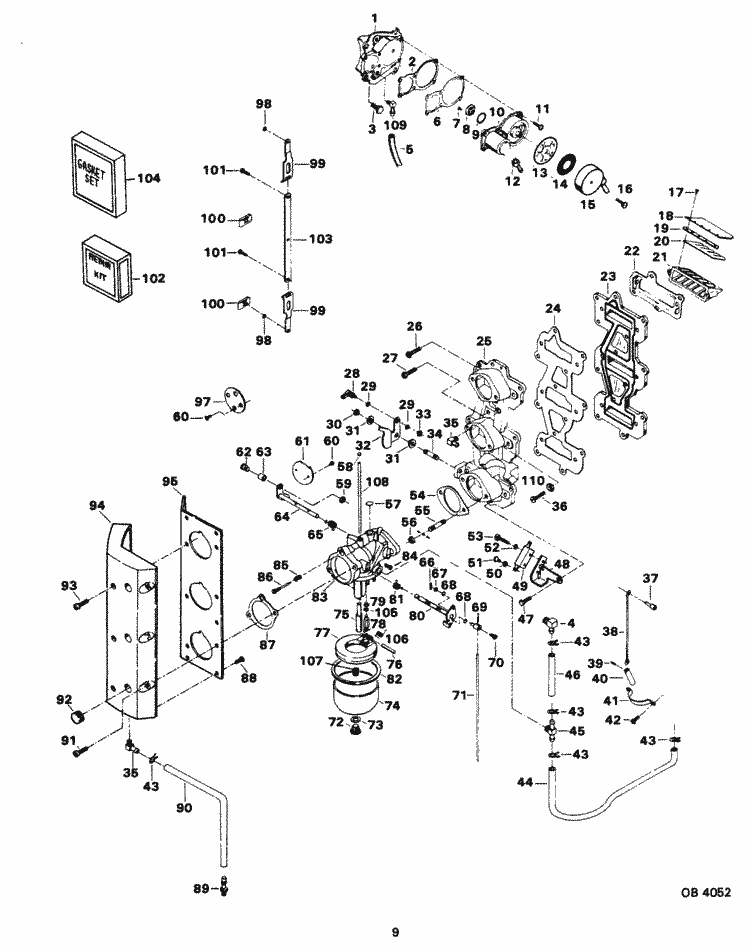Engine section