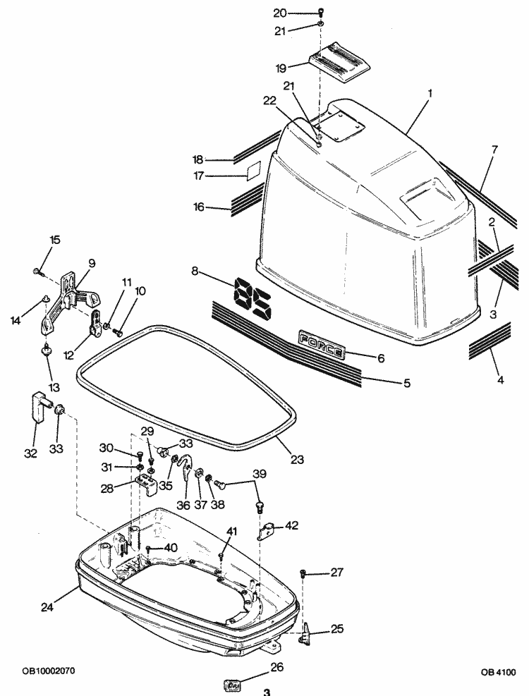 Engine section