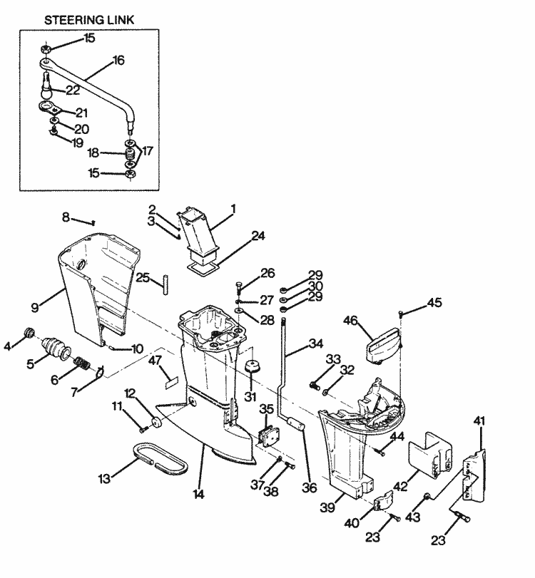 Engine section