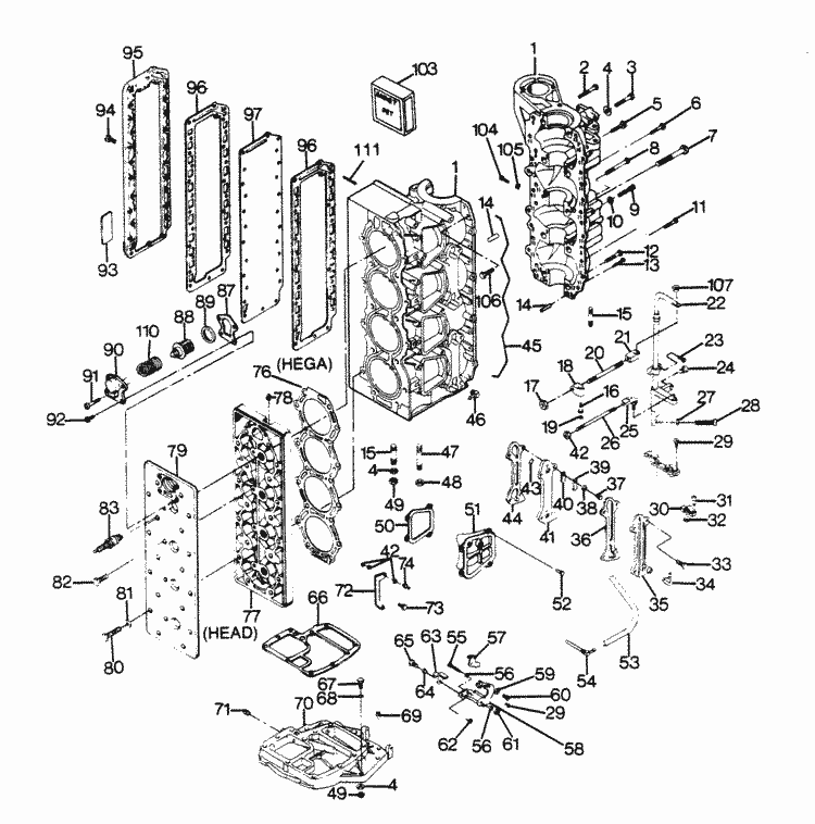 Engine section