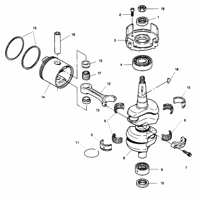 Engine section