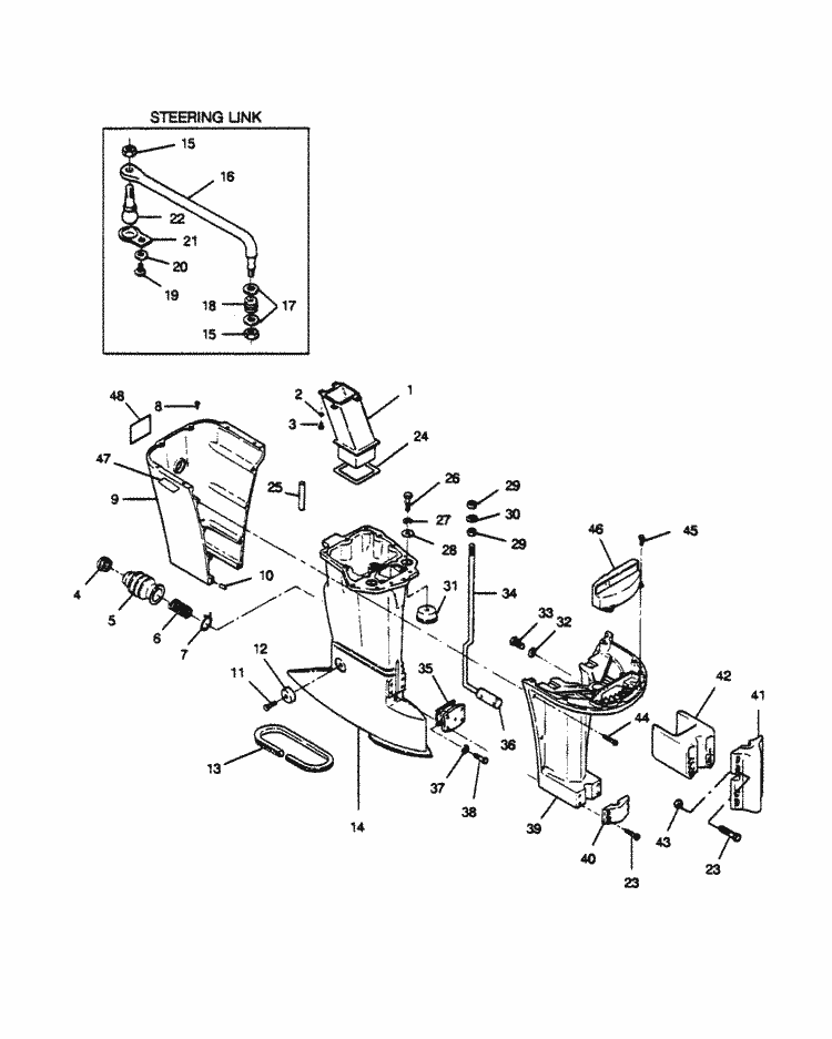 Engine section