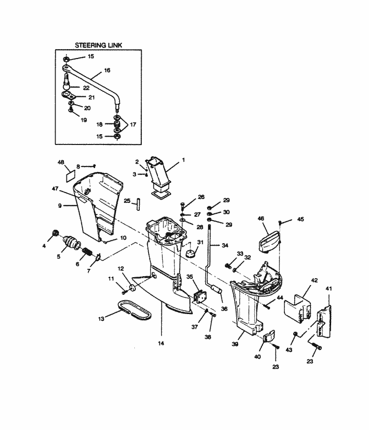 Engine section
