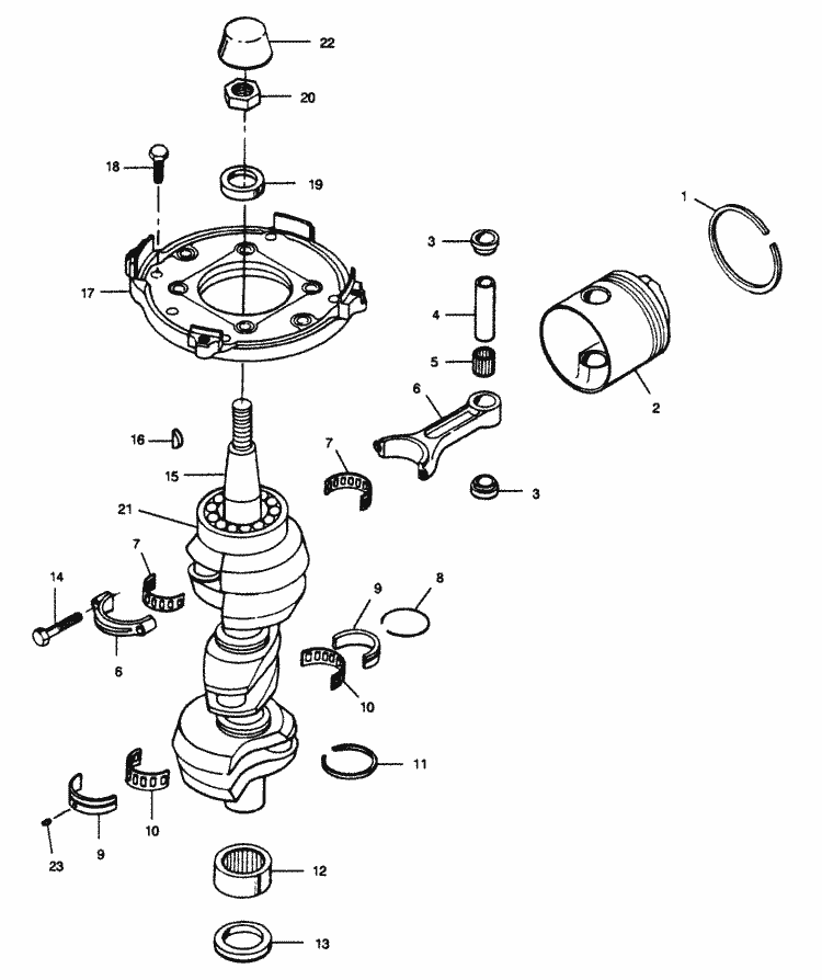Engine section